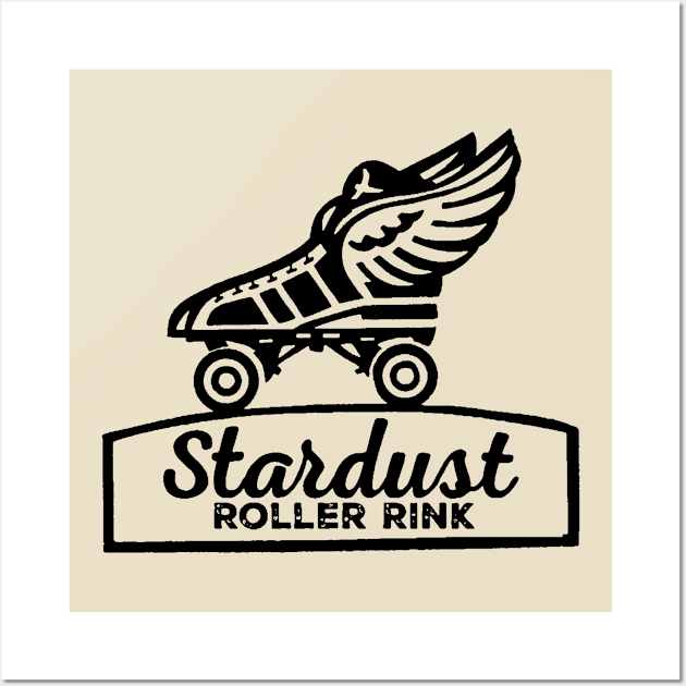 Stardust Roller Rink Wall Art by Midcenturydave